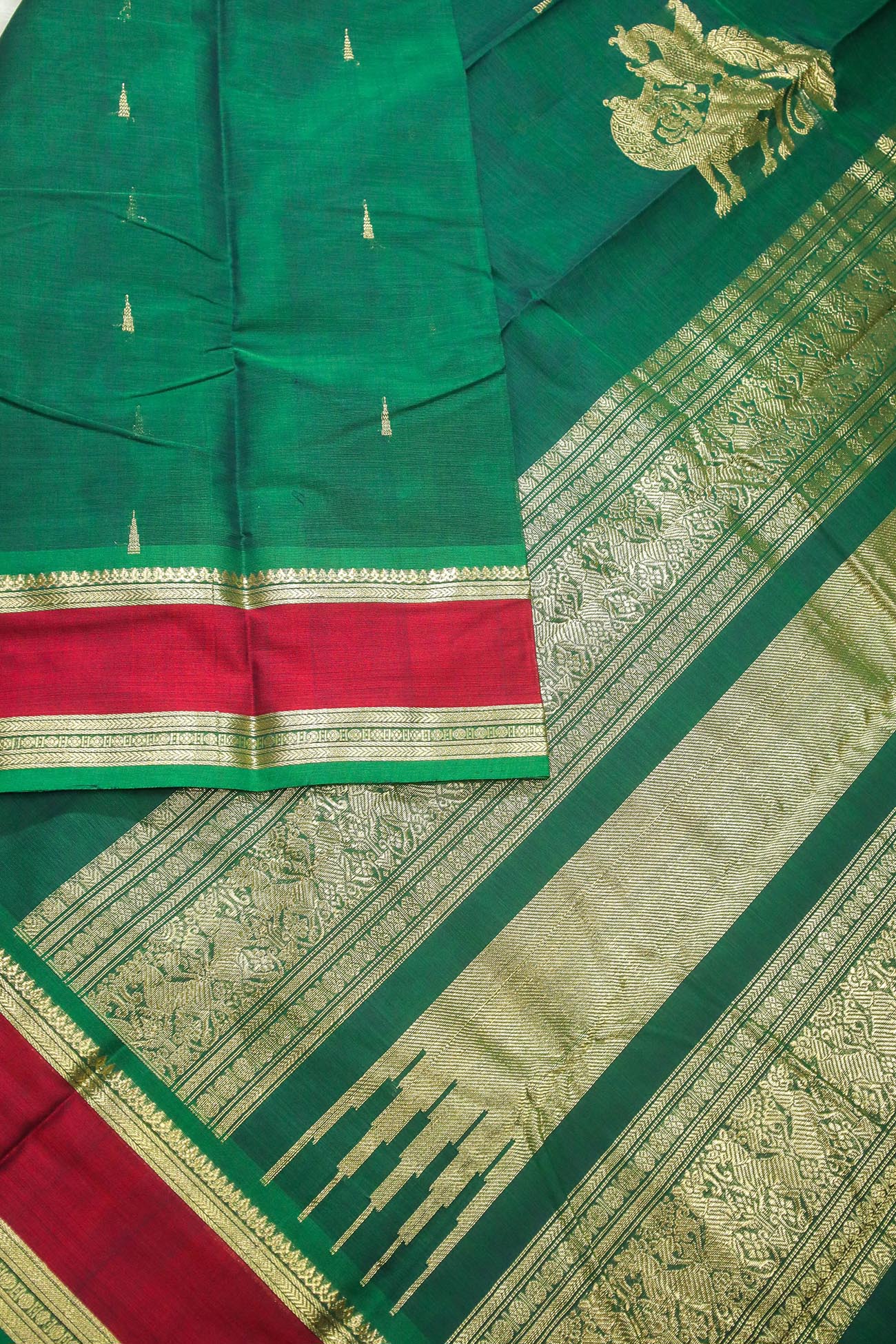 dark-green-rain-drops-mallimokku-kanchi-cotton-sarees-uu005180-e