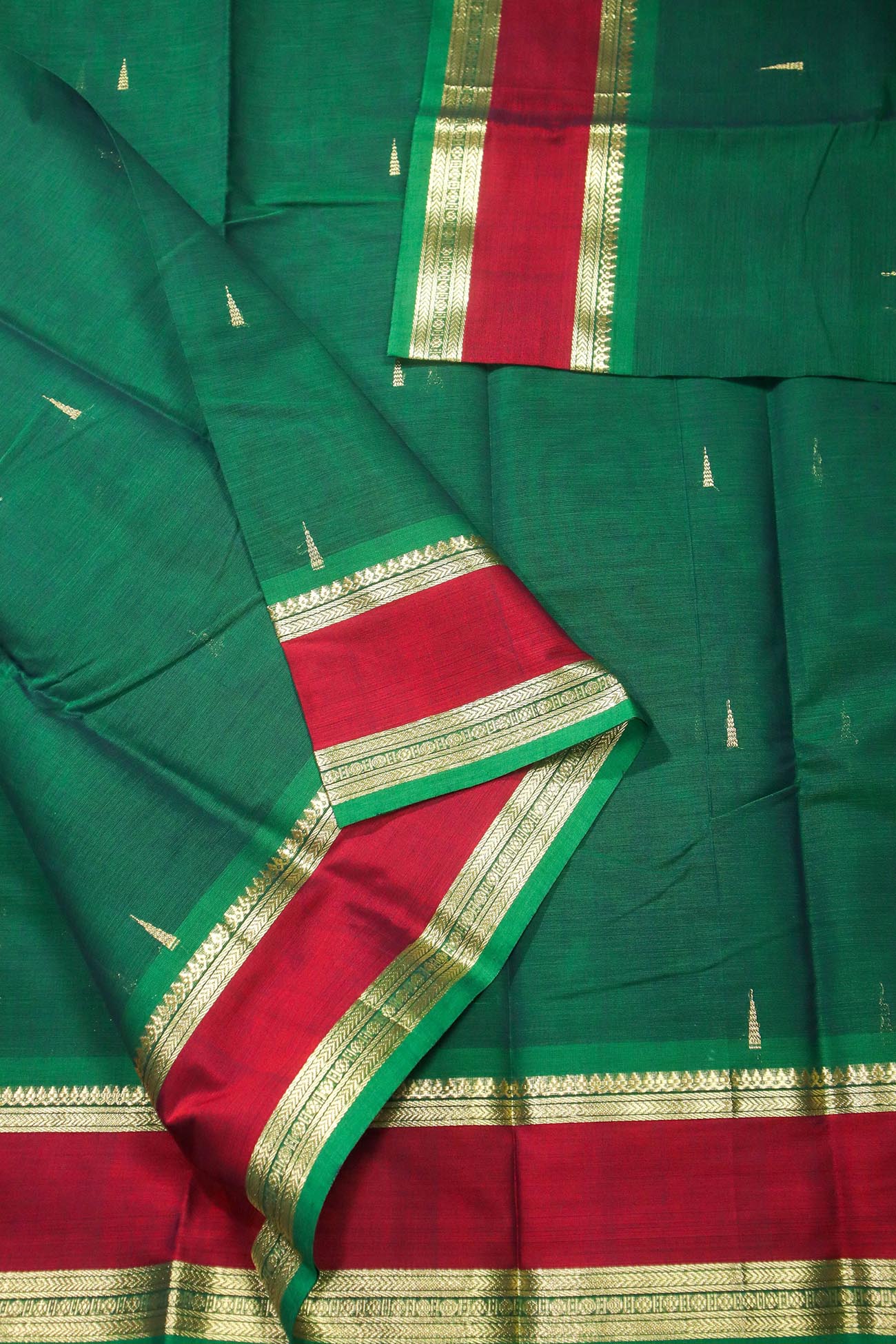 dark-green-rain-drops-mallimokku-kanchi-cotton-sarees-uu005180-h