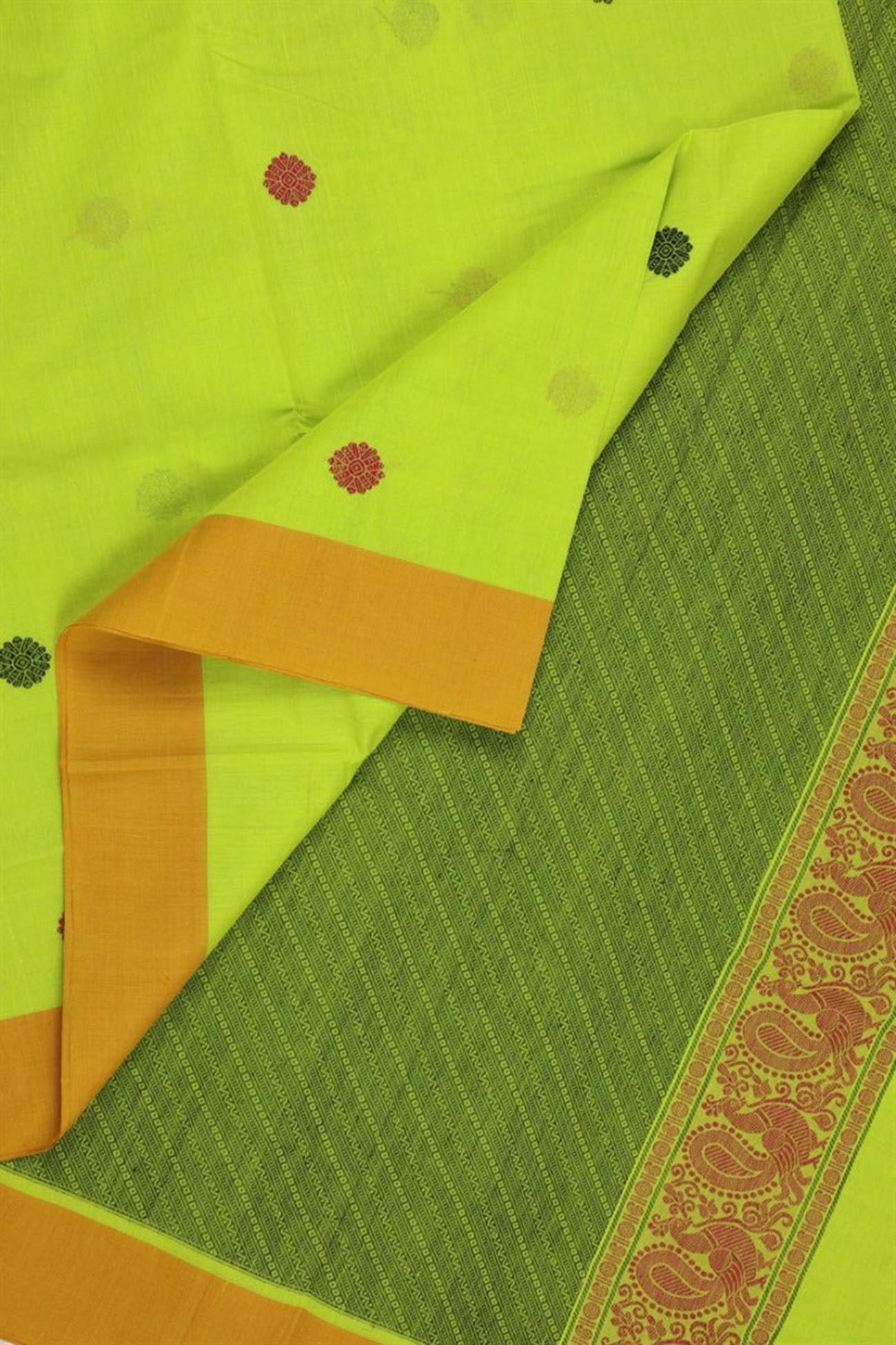 green-yellow-buttas-kanchi-cotton-sarees-uu10010918-a