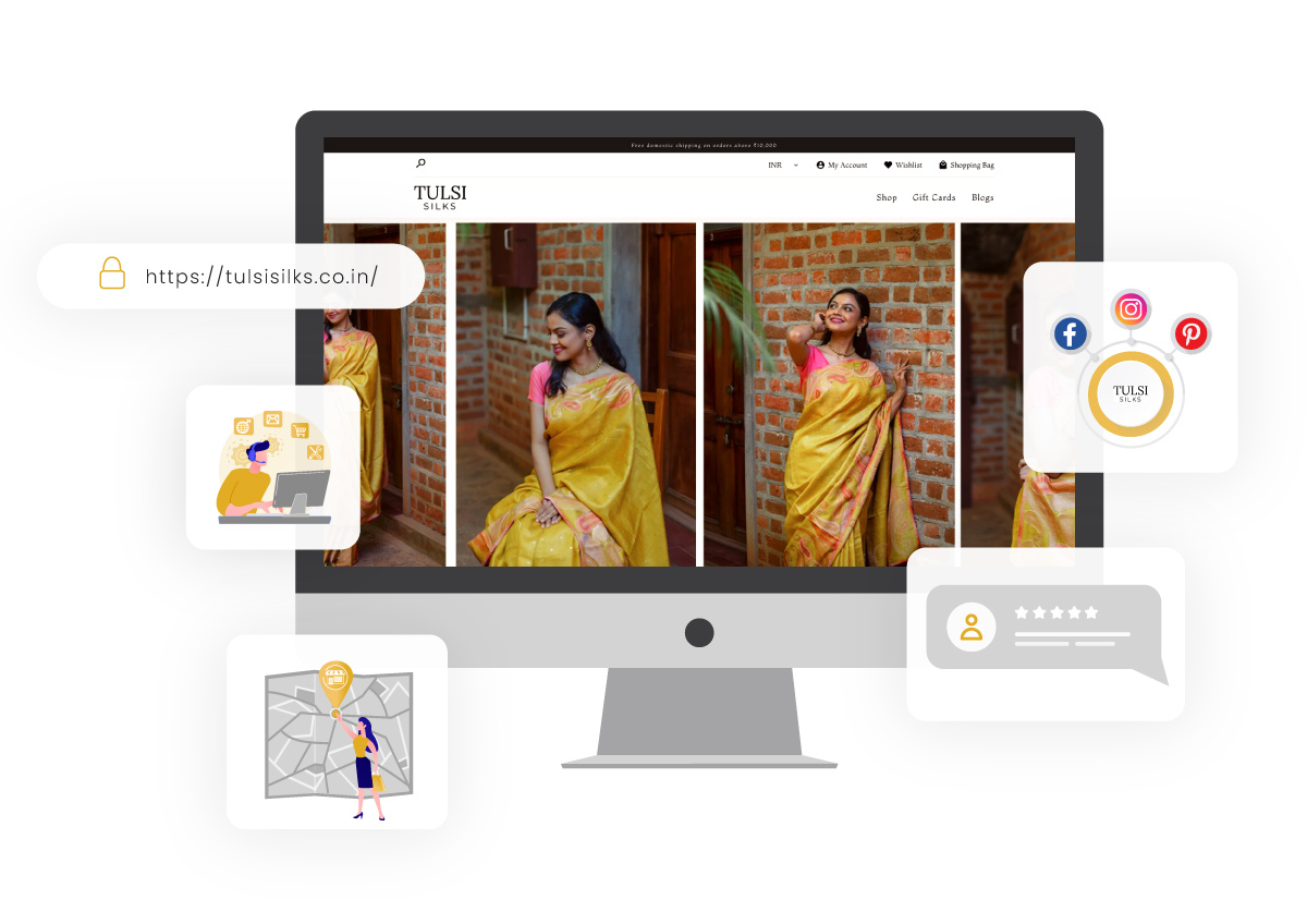 How You Can Shop for Sarees Online Safely?