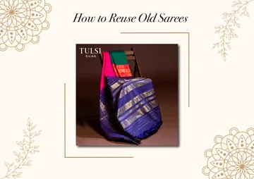 Dresses made from old sarees - How to reuse old silk sarees
