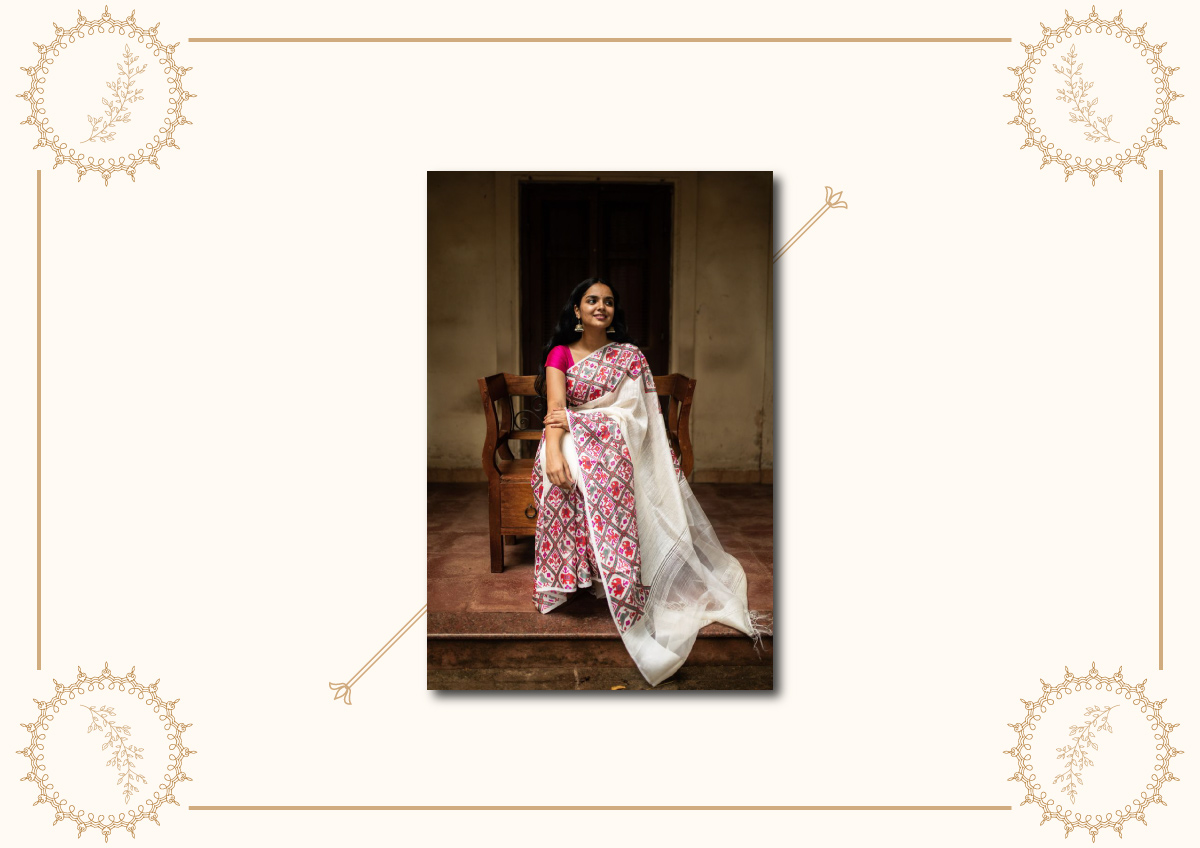 Pretty Look - Throwback to this gorgeous belt saree worn by our