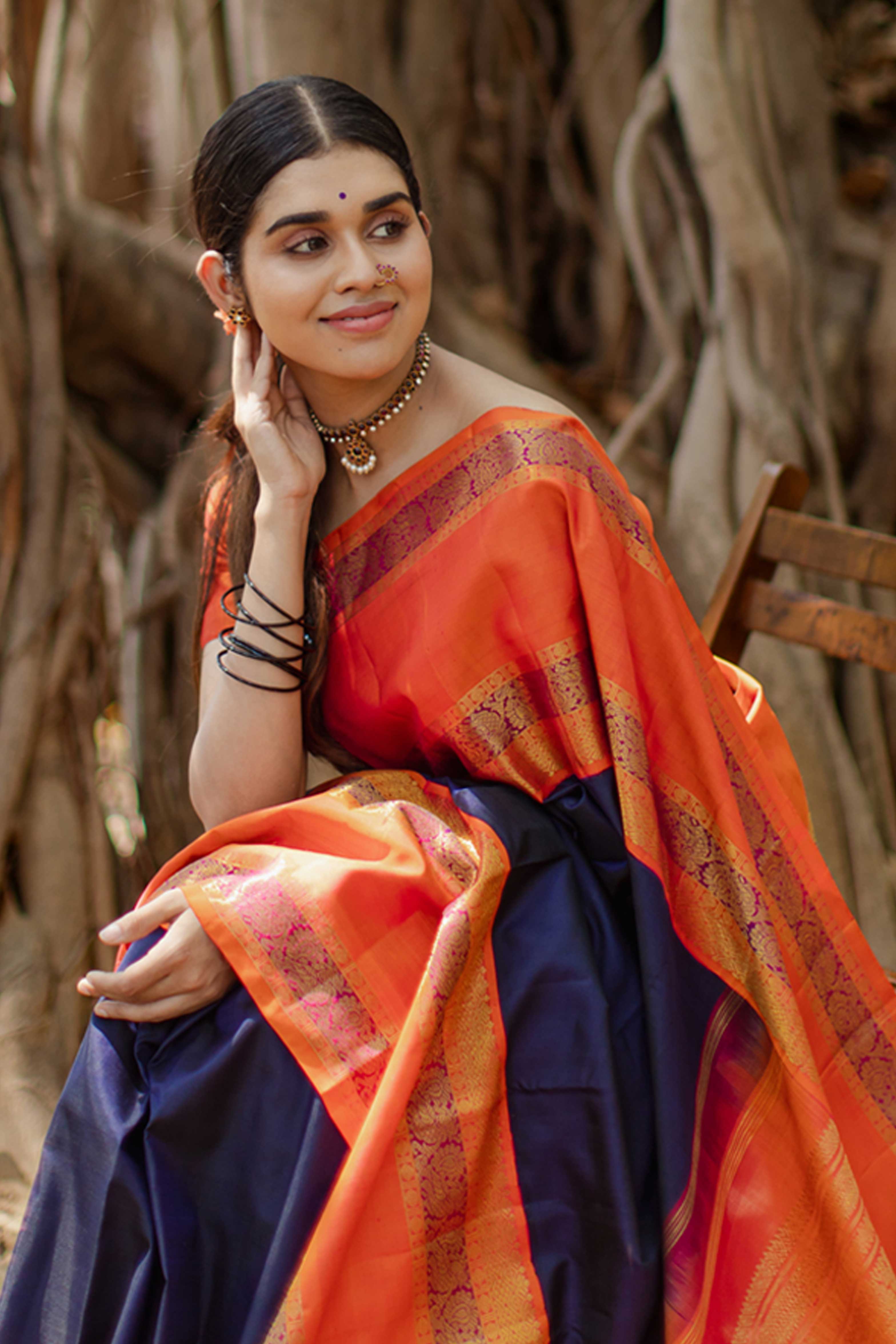 wedding saree designer saree indian saree,dark green saree soft organza silk with Chikankari work saree and blouse for women saree dress