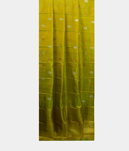 Parrot Green Kanjivaram Silk Dupatta T797992