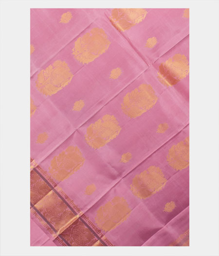 Pink Kanjivaram Silk Dupatta LD2665-image