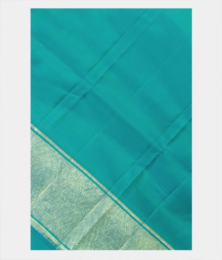 Peacock Green Kanjivaram Silk Dupatta T21965-image