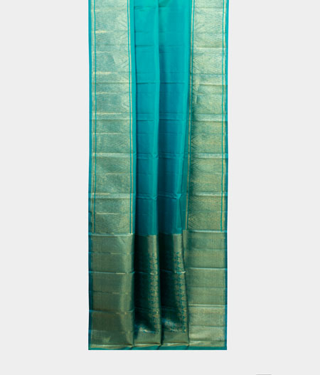 Peacock Green Kanjivaram Silk Dupatta T219652