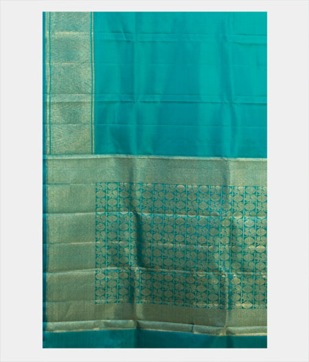 Peacock Green Kanjivaram Silk Dupatta T219653