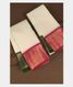 White Handwoven Kanjivaram Silk Dhoti and Vastharam T1131312