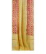 Yellow Tussar Printed Saree T1628332