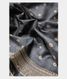 Grey Tussar Printed Saree T1643925