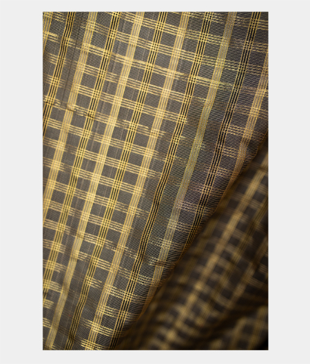 Black Handwoven Kanjivaram Silk Saree T1668715