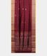 Maroon Kanchi Handwoven Cotton Saree T1788822