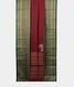 Maroon Kanchi Handwoven Cotton Saree T1789142