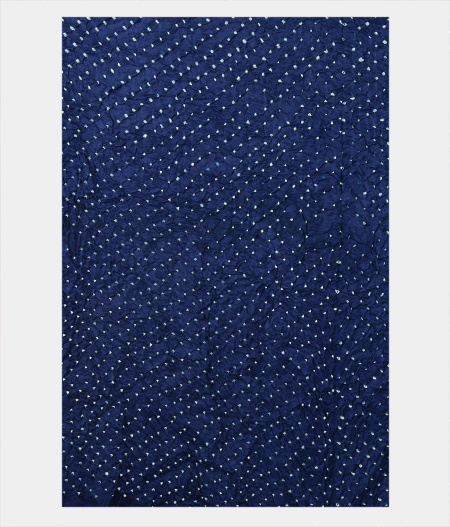 Blue Bandhani Silk Saree T1780033