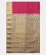 Reddish Pink Gadwal Silk Saree T1878784