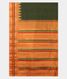 Green Gadwal Cotton Saree T187913-A4