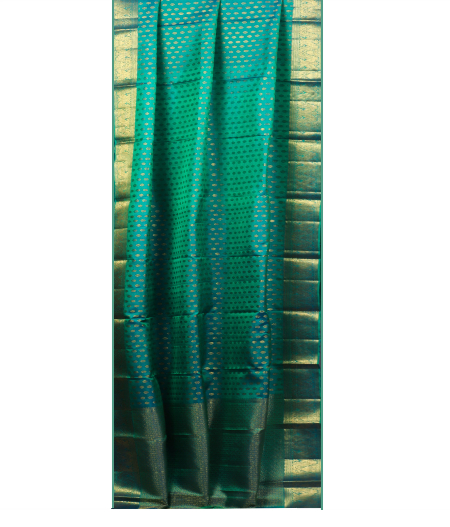 Green Kanjivaram Silk Dupatta T1639612