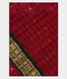 Red Gadwal Silk Saree T1902431