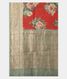 Red Tussar Printed Saree T1687264