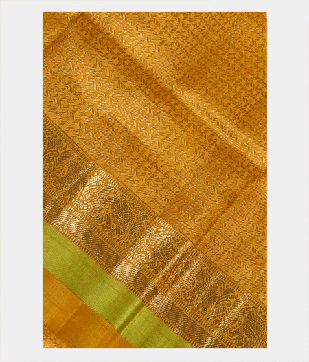 Yellow Kanjivaram Silk Dupatta LI4862-image