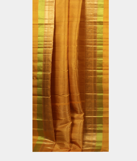 Yellow Kanjivaram Silk Dupatta LI48622