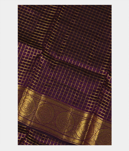 Purple Kanjivaram Silk Dupatta T180184-image