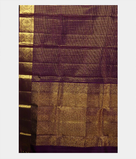 Purple Kanjivaram Silk Dupatta T1801843