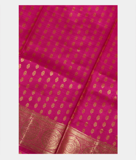 Magenta Kanjivaram Silk Dupatta T180153-image