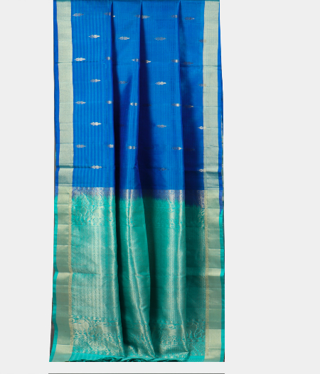 Blue Soft Silk Saree T1769812