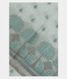 White Chanderi Cotton Embroidery Saree T1450981