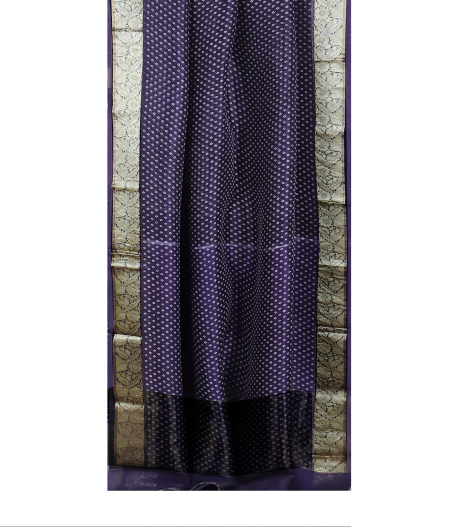 Blue Kora Organza Printed Saree T1830112