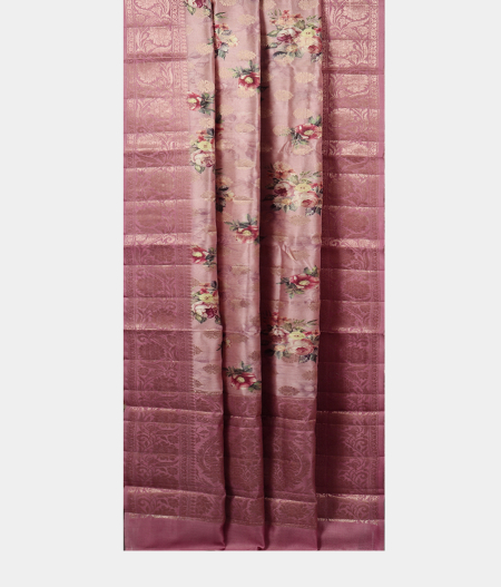 Pink Chaniya Silk Saree T1849922
