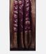 Purple Tussar Georgette Silk Saree T1849592