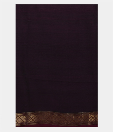 Purple Tussar Georgette Silk Saree T1849593
