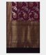 Purple Tussar Georgette Silk Saree T1849594