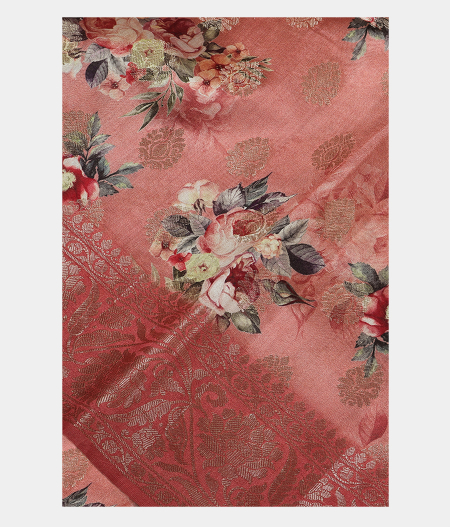 Mauve Pink Chaniya Silk Saree T185023-image