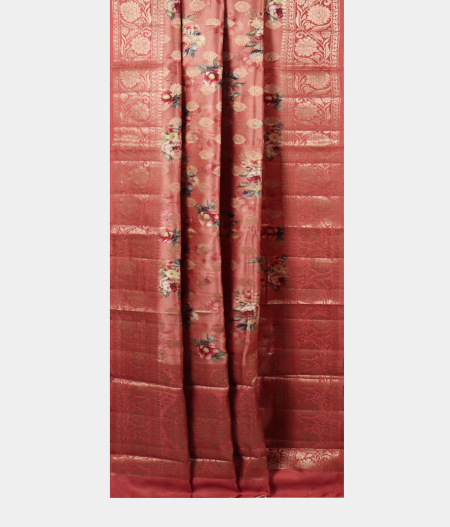 Mauve Pink Chaniya Silk Saree T1850232