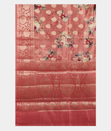 Mauve Pink Chaniya Silk Saree T1850234