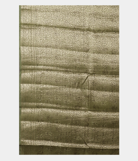 Green Chaniya Silk Saree T1850003