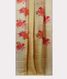 Yellow Tussar Printed Saree T149412