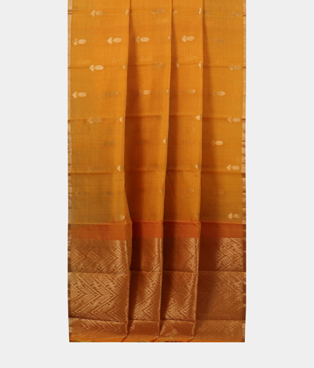 Yellow Silk Cotton Saree T1885402