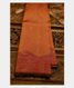 Rust Handwoven Kanjivaram Silk Saree T1877651