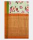Light Green Ikat Silk Saree T1812414