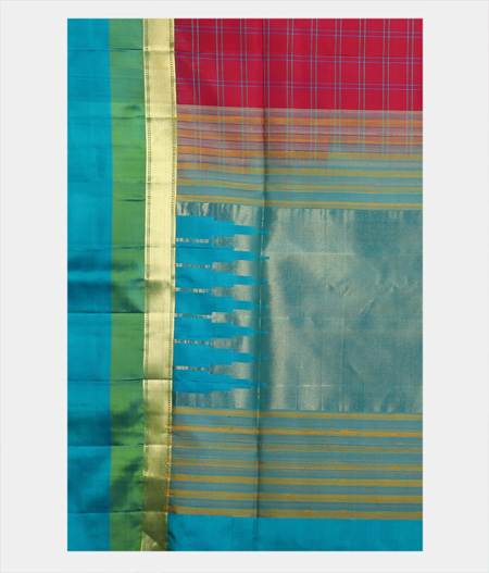 Magenta Soft Silk Saree T1748334