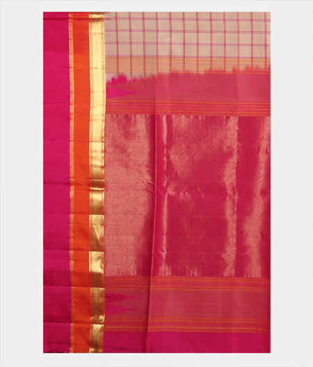 Beige Soft Silk Saree T1748414