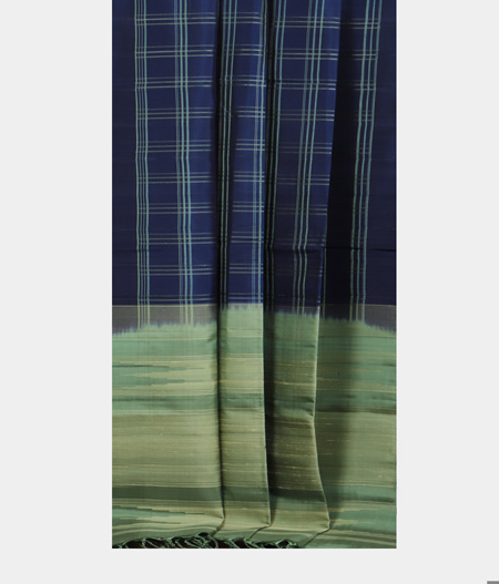 Blue Soft Silk Saree T1766352