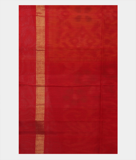 Yellow Pochampalli Silk Cotton Saree T1886673