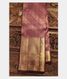 Burgundy Handwoven Kanjivaram Silk Saree T1731521
