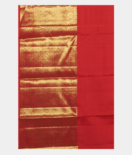 Red Handwoven Kanjivaram Silk Saree T1369983